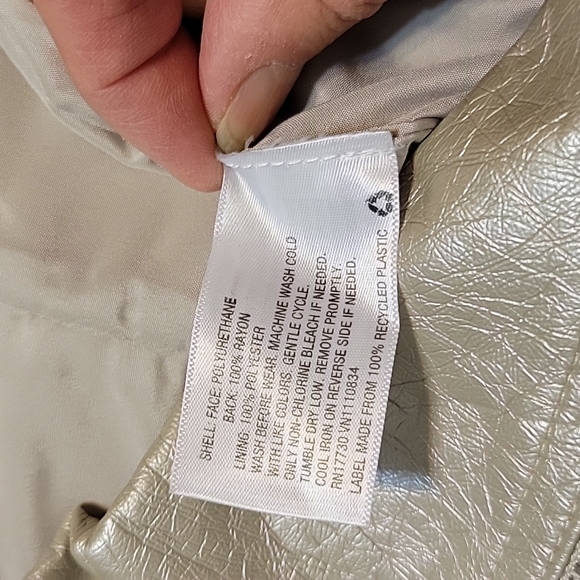 Faux leather jacket - Picture 5 of 5